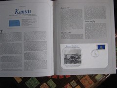Book State Flag 50 First Day Covers 1976 Stamp Sheet Westport Collectors Society