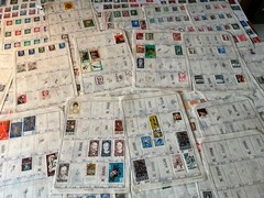 German stamps M&U Reich stamps inflation posed ddr 77 approval leaves *a505
