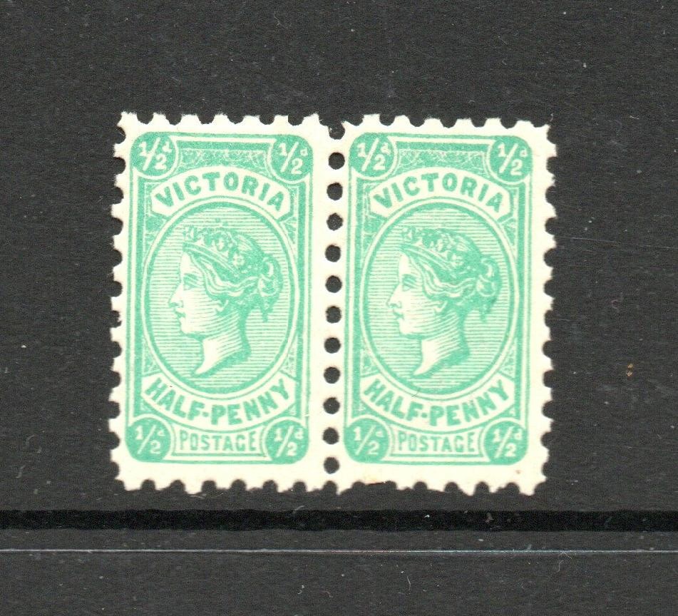 Victoria SG# 401a Pair MNH / Wmk INVERTED Upright – S60746
