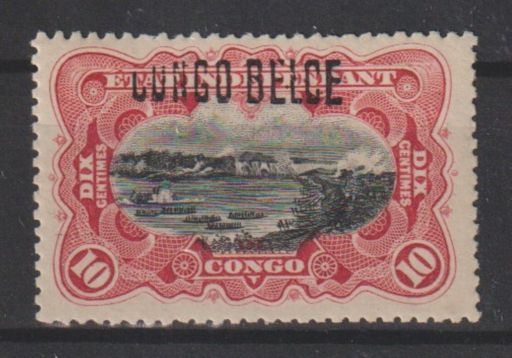 Congo – 1909 – COB 31L** – SCOTT 32a – Handstamped – MNH –