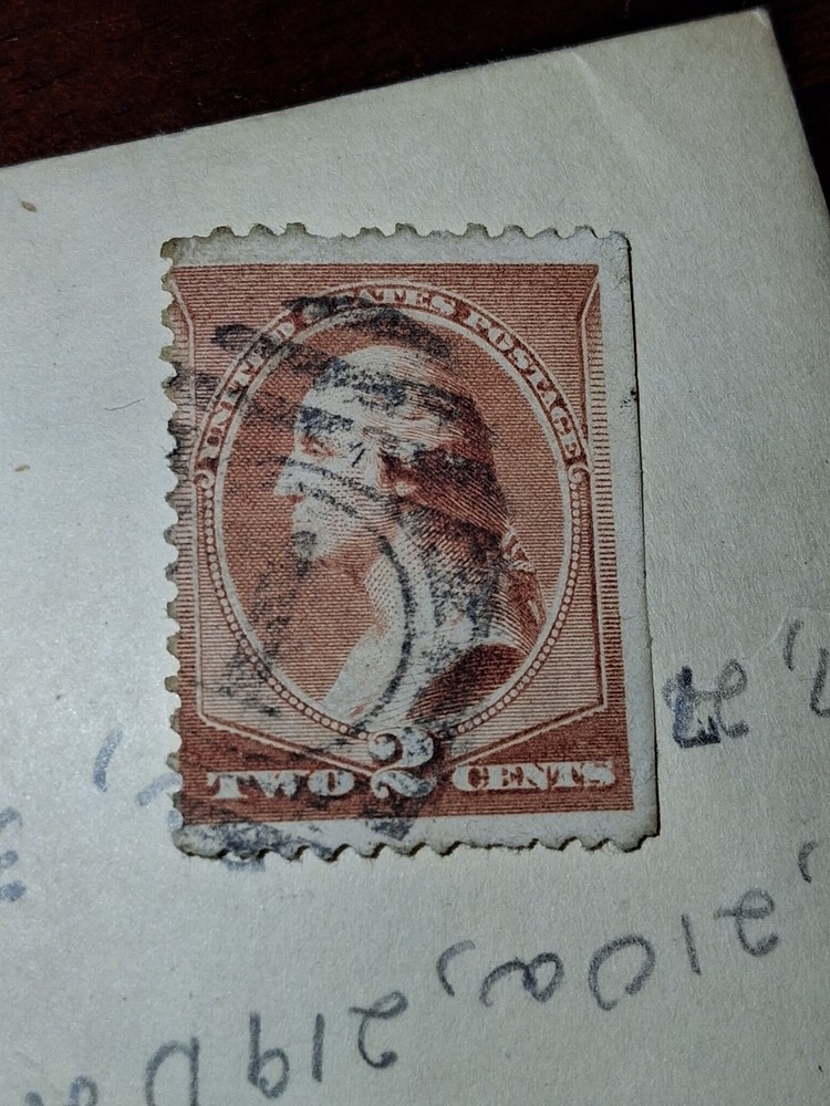 Rare Brown 2cent George Washington Stamp US Postage Mint