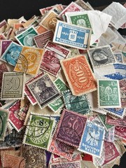 100 Assorted Germany And German-Area Stamps For Collectors