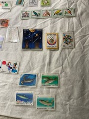 KOREA-(1985-87)-HISTORICAL EVENTS-lot of 45-Stamps,Singles/STRIPS-CV.$50.MNH#532