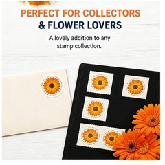 300 pcs 2022 USPS Global Stamps African Daisy Scott 5680 (30 Panes of 10) MNH