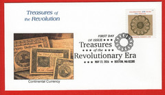 Treasures of the Revolution, COMPLETE Set of 10 Different First Day Covers