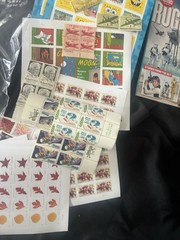 huge lot of US stamps discount postage Face Value FV $600+ xmas flowers sheets