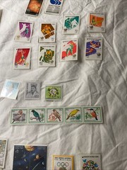 KOREA-(1985-87)-HISTORICAL EVENTS-lot of 45-Stamps,Singles/STRIPS-CV.$50.MNH#532
