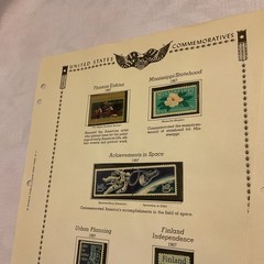 U.S.-(-1967-)-HISTORICAL EVENTS-lot Of 13 Stamps-ON ALBUM PAGE-MINT#30
