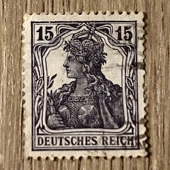 1872-1922 DEUTSCHE REICH POSTAGE STAMPS