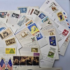 First Day of Issue Lot of 20 Commemorative Stamped Envelopes Vintage 1999 2000