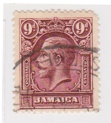 (K178-225) 1939 Jamaica 9d KGV stamp (IK) (MF14)