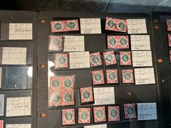 GB KEVII huge study collection in 3 High Values 2/6, 5/-, 10/- 16 cards *a512