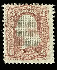 US Stamps; Scott #85 1867 Grilled Issues MINT (Scarce Stamp) w/PSE Cert. $8,000