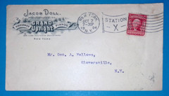 UNITED STATES ADVERTISING COVER GRAND UPRIGHT HIGH GRADE PIANOS NY 1904 F91