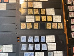 GB KEVII huge study collection in 3 High Values 2/6, 5/-, 10/- 16 cards *a512