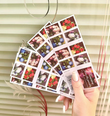100 PCs FLOWERS FROM THE GARDEN 2025 MAIL FOREVER POSTAGE / 5 BOOKS OF 20.