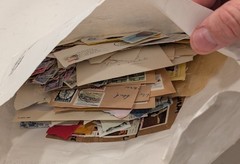 Huge Lot of Vintage Stamps, Full Sheets, Partial Sheets, Singles – Collection