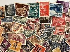 GERMANY – DEUTSCHES REICH – with WWII – Collection of 200 used stamps
