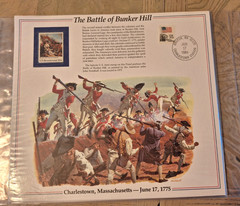 Mint- 16 United States Postal Service Historical Events cards 1983-84 w/stamps