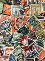 DEUTSCHES REICH – mainly WWII, with areas – Collection of 500 stamps – MNH/Used