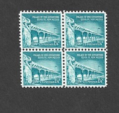 US STAMP 1031a BLOCK 1 1/4 cent governors palace NM MINT NH OG FREE SHIP
