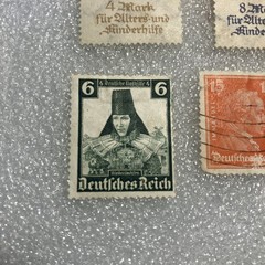 26 USED/HR mixed Deutsches Reich/Germany/Bayern Stamps; 1933- 1945; $1 Ships.