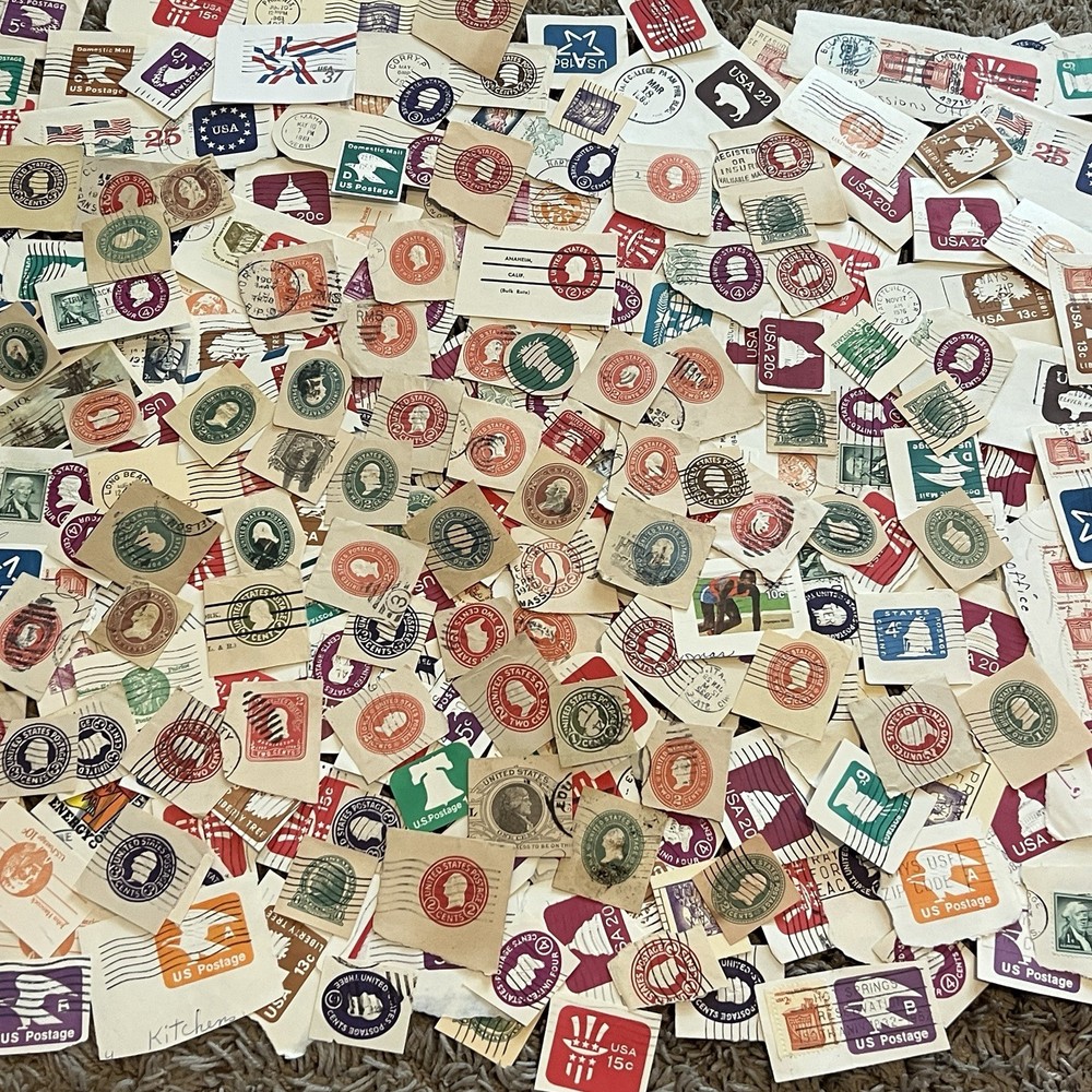 VINTAGE USA SQUARES CUTOUT LOT – NICE COLLECTION!