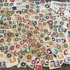 VINTAGE USA SQUARES CUTOUT LOT – NICE COLLECTION!