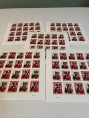 2023 USPS SHEET OF 100 FIRST CLASS LETTER STAMPS LOVE 78¢