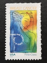Scott # B5, Semi Postal Single (2014) Breast Cancer Awareness -MNH