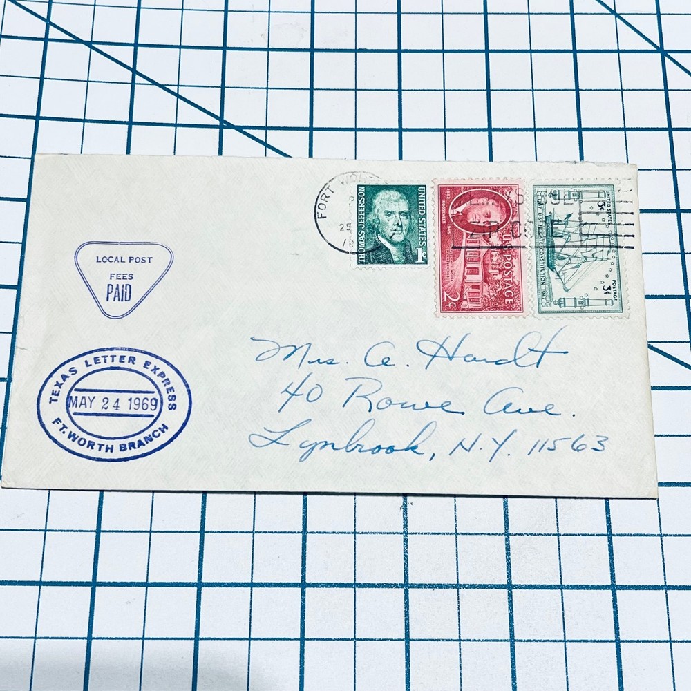Vintage FDC Scott #1348-50 US Constitution Bicentennial 1969 First Day Cover