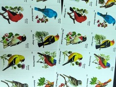 2014 USPS SONGBIRDS Forever Stamps # 4891b MNH- 5 SHEETS/ 100 PCS IN TOTAL