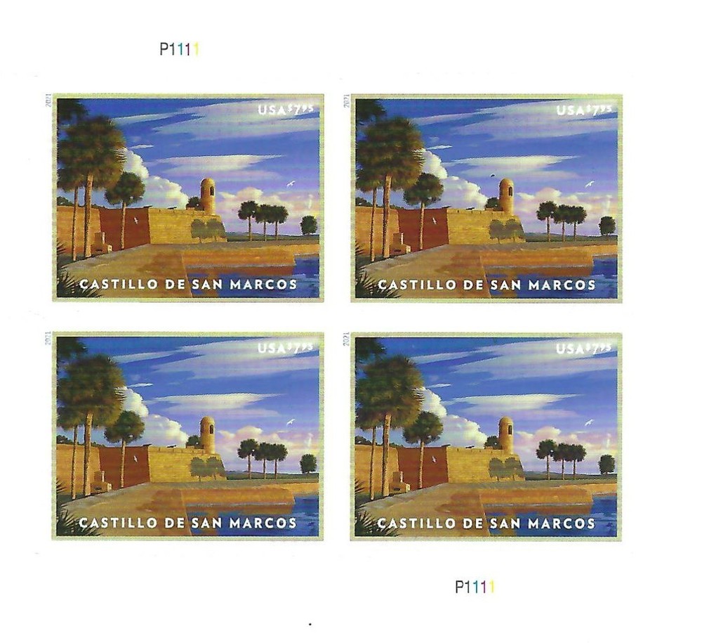 Castillo De San Marcos – Priority Mail- 7.95 x 4 = 31.80**Free Shipping!