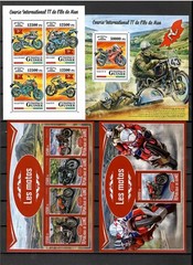 MOTORCYCLES bikes collection Pt. 2 – 45 s/s issued 2017-2018 MNH #CNA412