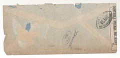 1949 Cabourg France Calvados -Tulsa International Students Society Censor Cover