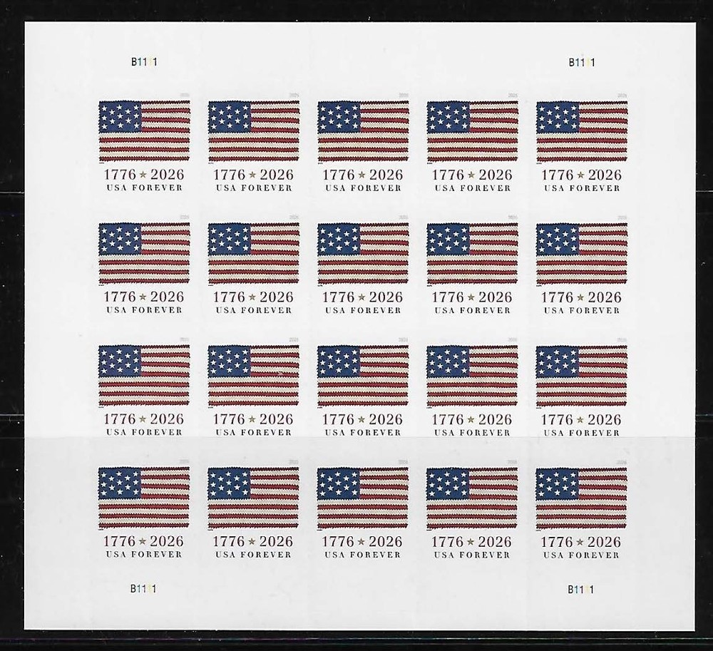 US 2026 Flag Forever Stamp