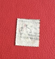 QV SG43/44 1d Rose-Red Plate 140 LEITH post mark 221 fine used example