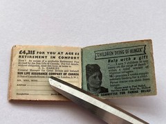 H46g September 1960 5/- Graphite Booklet 2 1/2d Pane wmk upright, all good Perfs