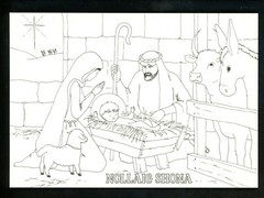 Postal Stationery Ireland postal card LOT OF 7 Halloween Santa holidays 1987