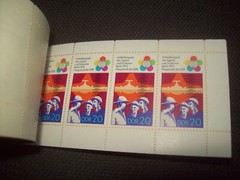 GERMAN DEMOCTATIC REPUBLIC 1973 FESTIVAL OF YOUTHS PANE OF 4 #1477a,79a MNH RARE