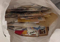 Huge Lot of Vintage Stamps, Full Sheets, Partial Sheets, Singles – Collection