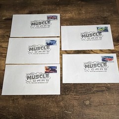 Muscle Cars First Day Cover Forever Stamp United States 2011-Present