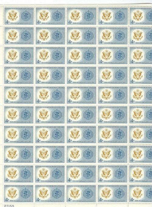 Scott #1194…4 Cent….World Against Malaria…. Sheet of 50