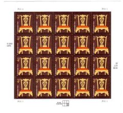Scott #3755… 4 Cent….Chippendale Chair…Sheet of 20