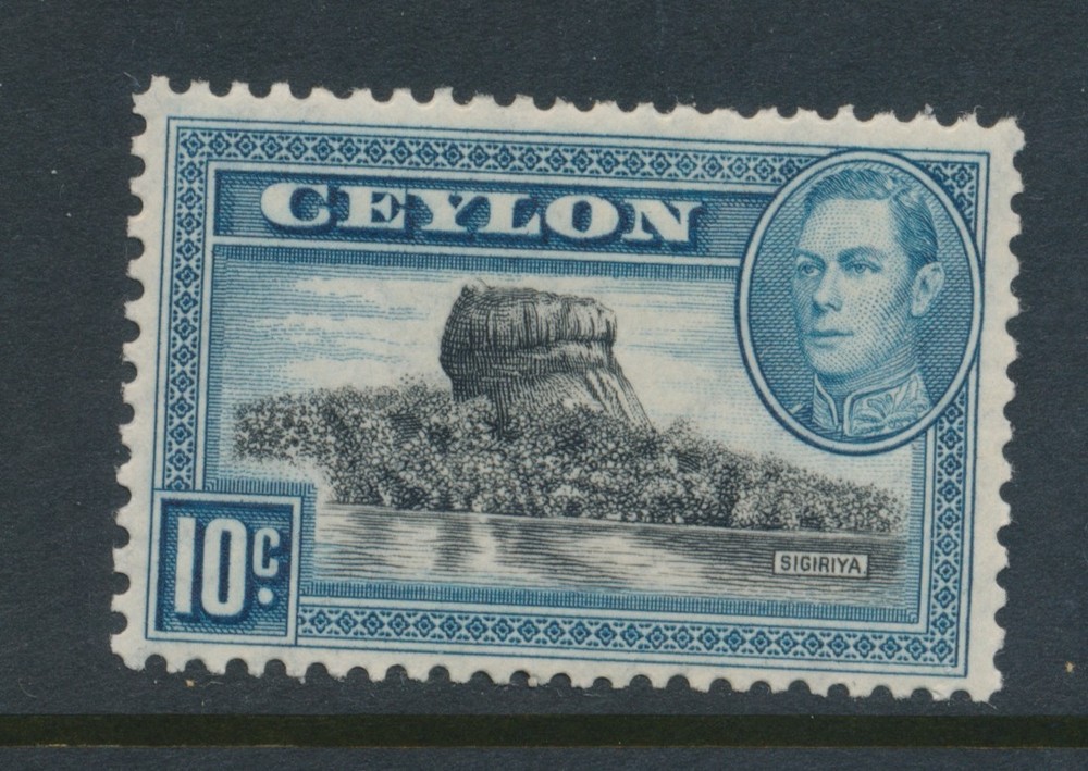 CEYLON, 1938 10c wmk upright fine MM, SG389