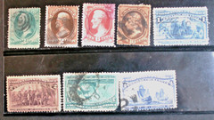 7-1, RNV499 *** LOT 7795, 19th CENTURY USED STAMPS, CV $107.20