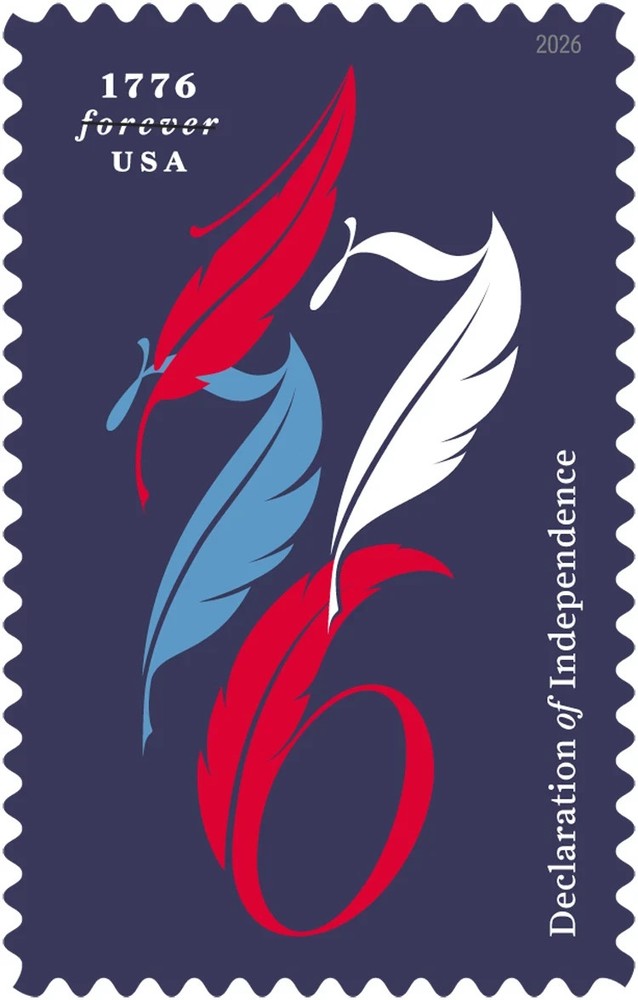 *NEW* US Stamps – 2026 SC#6113 Declaration of Indepenndence Forever Stamps – VF