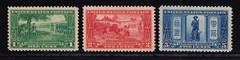 US Stamp 617-19 618, 619 Lexington Concord full set F/VF or better MH,LH,NH 1925
