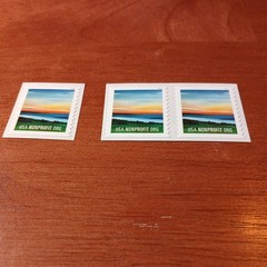 US 2026 SC #6112 5 cent Summer Sunset Presort issue Single & pair VF MNH