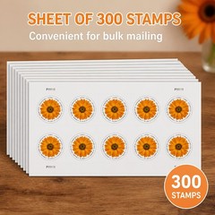 300 pcs 2022 USPS Global Stamps African Daisy Scott 5680 (30 Panes of 10) MNH